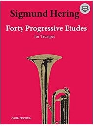 Sigmund Hering. Forty Progressive Etudes for Trumpet